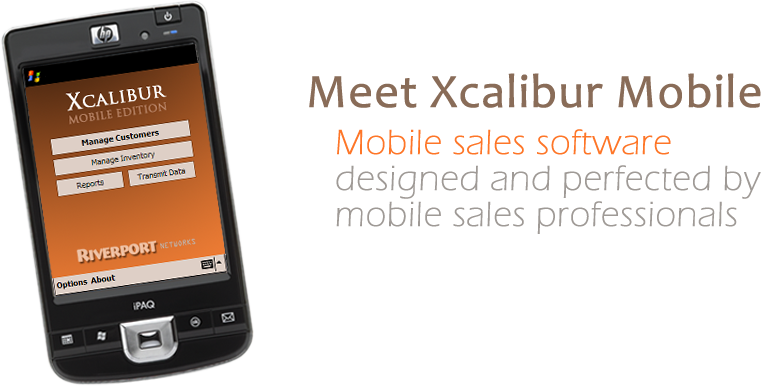 Meet Xcalibur Mobile - Mobile sales software designed and perfected by mobile sales professionals